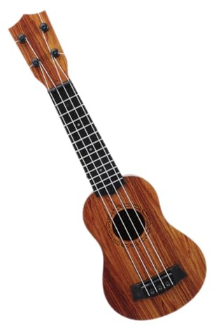 YARNOW Guitarra De Plástico para Niños Mini Ukelele Educativo 44cm Juguete Musical Guitarra Infantil Liviana Instrumentos De Aprendizaje para Bebés Actividades Al Aire Libre Juguete De Simulación