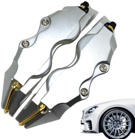 Eojpdji Protezione pinza freno - Le migliori offerte per 2 pezzi copertura pinza freno tridimensionale robusta copertura | Set di coperchi decorativi per Copertura protettiva per