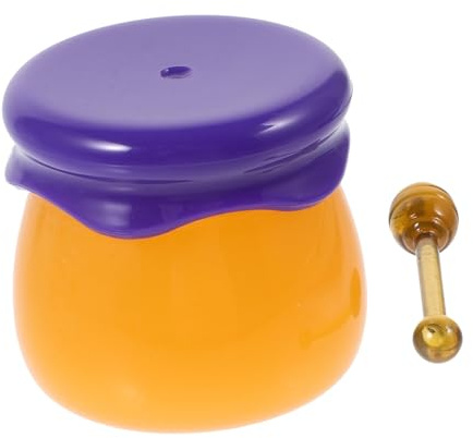 UKCOCO Petit Pot Cosmétique Rechargeable 6 g Bleu Avec Cuillère, Pot De Crème Vide Hermétique, Contenant D’échantillons De Voyage Pour Soins Des Lèvres Et Crèmes Visage