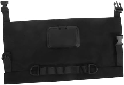 Tragbarer Feuchttuchspenderbeutel aus Canvas, Schwarz, 1 Stück | Auto, Reisen und Camping, Hängbares Format, Nachfüllbar und Leicht zu Tragen