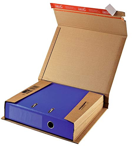 ColomPac Ordnerverpackung CP050.01 320 x 290 x 35-80mm, braun, 100 Stück