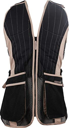 Percussion Gilet Ball Trap Noir Et Beige (2XL)