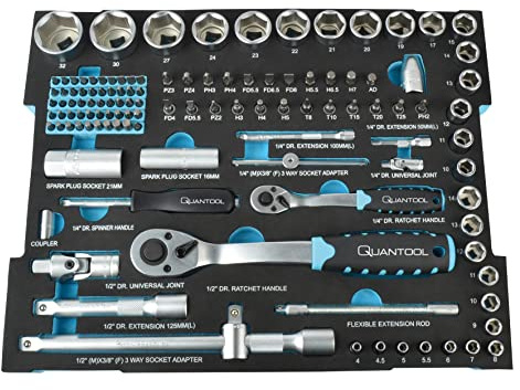 Mannesmann Quantool Werkzeugsatz, 118-teilig | Q25001