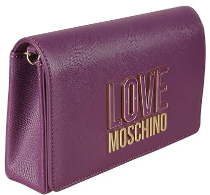 Love Moschino JC4213PP1I, Borsa a Mano Donna, Viola, Taglia unica