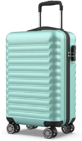 NUMADA - Maleta de Viaje Upfly ABS con Cierre de Combinación y 4 Ruedas Dobles 360. Maleta Rígida Resistente, Ligera con Interior Compartimentado