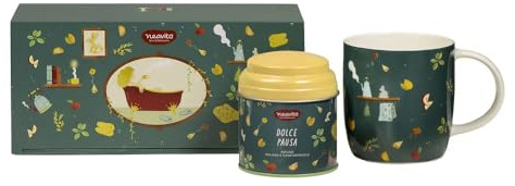 Neavita Coffret vert câlins de thé avec infusion douce pause et tasse