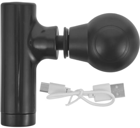 Mini Massagepistole Elektrisch, Tragbares HandmassagegeräT FüR Muskelentspannung, KöRpermassagegeräT, Mehrstufige Einstellung, Leise