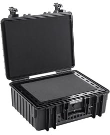 B&W International Akku Transportkoffer Battery.case P908.8 - Schwarz - für Lithium-Ionen-Batterien - 8 kg Zuladung