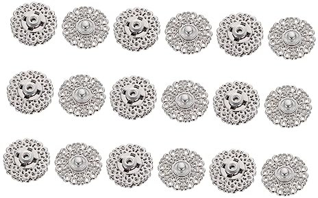 TEHAUX 10paare Versteckte Knöpfe Druckknöpfe Für Handtaschenverschluss Kleidungsstücke Mantelknöpfe Kleiderdruckknöpfe Diy-ornamente