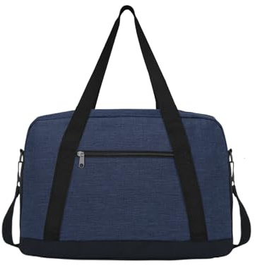 flintronic Klein Mini Reisetasche, Sporttasche 14L Kleine Sporttasche, Sport Travel Bag Weekender Damen für Reisen Gym Yoga, Handgepäck Tasche für Flugzeug, 40x20x25cm - Blau