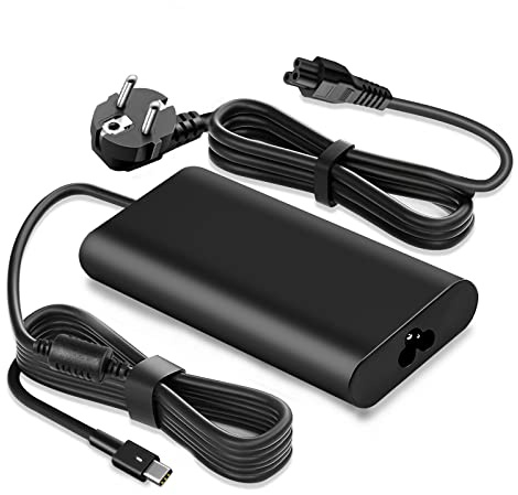 90W Cargador USB C Ordenador Portátil para DELL XPS 12 13 15 7390 9370 9365 9500 Latitude 3000 5000 7000 Serie Inspiron 7420 7440 7630 5630 Precision 3470 3570 3540 3571 LA90PM170 DA90PM170 0TDK33
