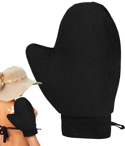 Guanto Autoabbronzante Senza Sole | Crema Autoabbronzante Senza Sole con Guanto | Guanto Morbido Portatile Viso Corpo Gambe Uomo Donna Pelle Sensibile Casa Viaggio