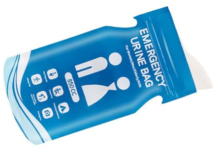 Compacts Car Emergencies - Bolsa urinaria portátil de forma ergonómica para mujeres embarazadas, ancianos, a prueba de fugas