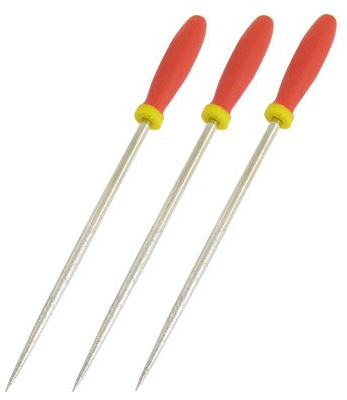 Good performance handle rasps and files 5 x 180 mm round rat tail diamond files American pattern files 10 pieces