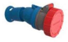 PALAZZOLI 770146 Presa Mobile X CEE 3P+N+T 16A 400V 6H