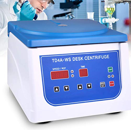 InLoveArts Centrifuga da Laboratorio, Centrifuga PRP con display digitale, regolabile da 500~4000 RPM, per provette da 12 15 ml