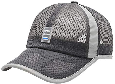 AIEOE Mesh Baseball Cap Summer Breathable Quick Drying Sports Hats Outdoor Running Sun Hats
