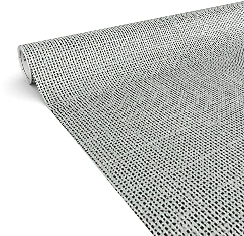 ANRO Klebefolie Möbelfolie matt Dekofolie DIY selbstklebend kratzfest wasserfest 0,45x2m Jute Grau