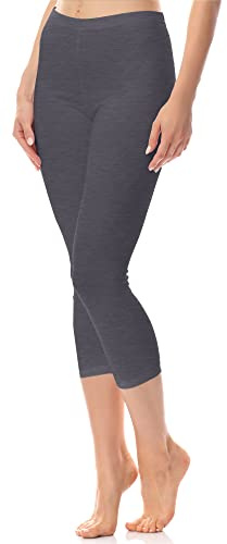 Antie Corsaire leggings 3/4 byxor dam AN60-101, Navymelange, XXL