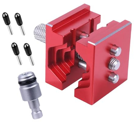 Colcolo Mini-Schraubstock 90637, multifunktionaler universeller Miniatur-Werkbank-Schraubstock, detailliertes Handwerkswerkzeug für Hobby-Modellbau