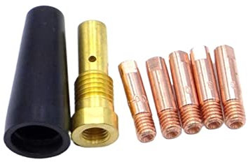 YELEMEABHB 7PCS Nozzle Tips For Century FC90 Flux-Cored Wire Feed Welder K3493-1 MIG Welding Torch, FC90 MIG/035 0.9mm Tip Nozzle Welding nozzle