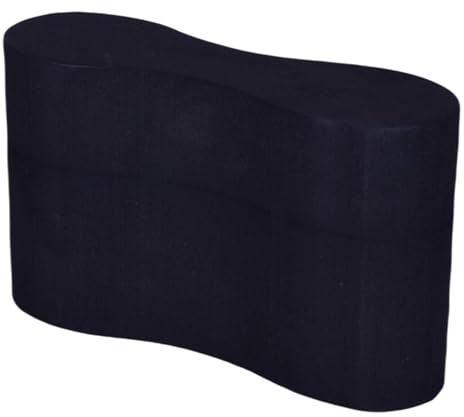 Oshhni Boya de tracción, boya de natación, Tabla de Patada Suave, Tabla de Patada para Adultos y niños, Nadadores competitivos, Ejercicios acuáticos, Fuerza, Negro