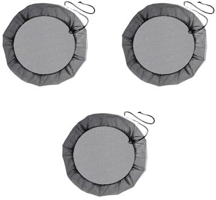 Lot de 3 filets pour citerne de pluie avec revêtement élastique