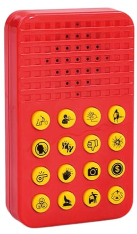 Macchina sonora ingannevole – Giocattolo rumoroso a 16 tasti – 16 pulsanti, Dispositivo portatile per creare scherzi | Gadget di intrattenimento creativo per bambini Adulti Aula Home Raccolta Festival