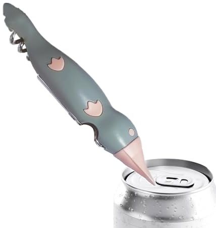 Bkljkf Abrebotellas con imán,Abrelatas para cerveza,Forma De Animal De Pico Plano Para Vino Leche Soda Bebida - Abrebotellas para Vino Cerveza Lata Casa Viaje Camping Picnic Restaurante