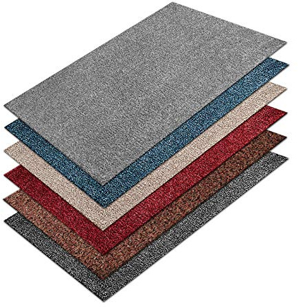Floordirekt Sauberlaufmatte Karat | Schmutzfangmatte | Eingangsmatte aus natürlicher Baumwolle | Rutschfester Rücken aus Vinyl | Viele Farben & Größen (200 x 150 cm, Beige)