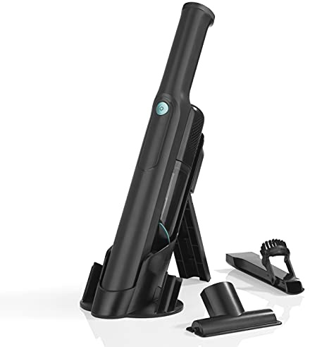 MAXXMEE Stylisches Akku Hand- & Bodenstaubsauger Set | Eignet Sich im Haus, Auto & oder Camper | Kabellos Wird Jede Ecke sauber | starker BLDC-Motor integriertem EPA-Filter, Akku [ABS/Anthrazit]