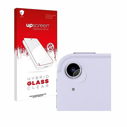 upscreen Schutzglas für Apple iPad Air 5 2022 | (NUR Kameraschutz, 5. Gen.) Transparenter Displayschutz Made in Germany Klare 9H Schutzfolie Glas-Folie Anti-Fingerprint