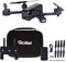 Rollei Fly 100 Combo Drohne, WiFiLiveBild Übertragung, 6Achsen Gyroskop, LuftdruckSensor, FullHDKamera, lange Flugzeit, innovative Gestensteuerung, einfache Steuerung über Fernebdienung, schwarz