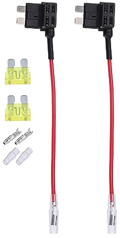 QUARKZMAN 2 Satz Auto 32V Standard Sicherung Adapter Kit mit 20A Flachsicherung System
