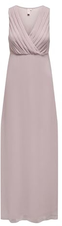 ONLY Damen Onlanna Sisi Sl Maxi Dress Life WVN Maxikleid (1er Pack)