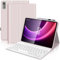 Keyboard Case for Lenovo Tab P11 (2nd Gen) 11.5, Magnetically Detachable Wireless Bluetooth Keyboard with Slim Protective Cover for Lenovo Tab P11 (2nd Generation) 11.5 Inch 2022 Tablet, Pink