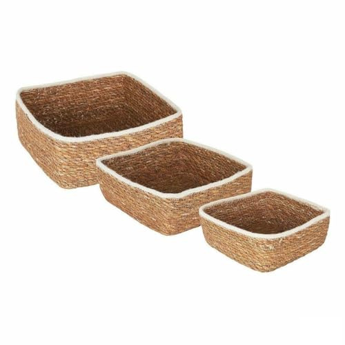Privilege Ensemble de paniers 3 pièces en osier 17 cm (3 pièces) (4 unités) - Marque EAN : 4899888682462