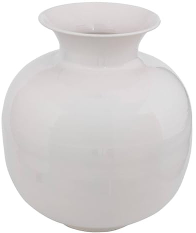 Atmosphera - Vase Kian Blanc h33,5cm