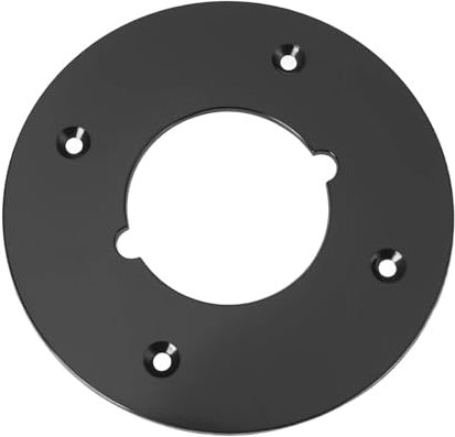 YINETTECH Electric Router Base Plate Router Plastic Round Base Plate Compatible with Makita 3612/ 3612C Electric Router 413024-1 912112-6