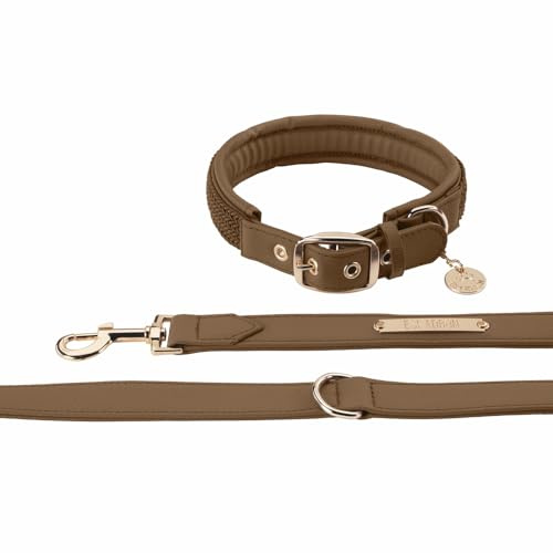 Hundeset FAUX LEATHER PLAIT Heritage 24/25