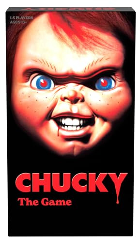 Endless Games Chucky | Juego cooperativo clásico de terror cuenta con una unidad de juego Chucky digna de coleccionar | 1-5 jugadores, a partir de 13 años