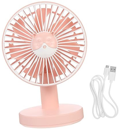 Angoily Ventilador De Escritorio Usb Recargable Ventilador Pequeño Portátil De Mesa Para Oficina y Hogar