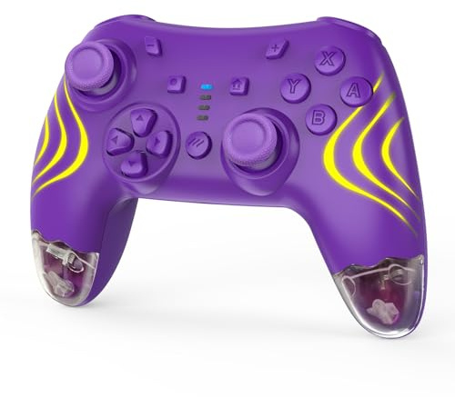 DYONDER Manette sans fil pour Switch/Lite/OLED, manette sans fil Switch Pro pour Switch 2 (pas de fonction de réveil), manette de jeu de remplacement pour PC/iOS/Android