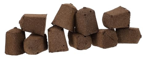BESTonZON Bloque de Cultivo sin Suelo para Vivero Doméstico y Plantación en Casa, Bloque de Plántulas de Turba Nutritivo, Transplante Exitoso, Aireado y Humectante, 10 Unidades