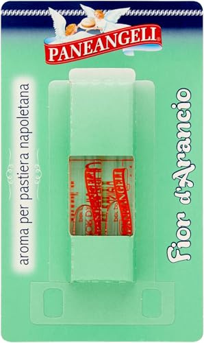 Paneangeli Aroma Fior d'Arancio, Fialetta 4ml, 2 Pezzi per Confezione, Lotto da 16 Confezioni