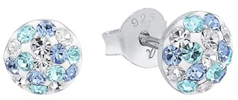 Amor Ohrstecker 925 Sterling Silber/Gold Mädchen Kinder Ohrschmuck, Kommt in Schmuck Geschenk Box
