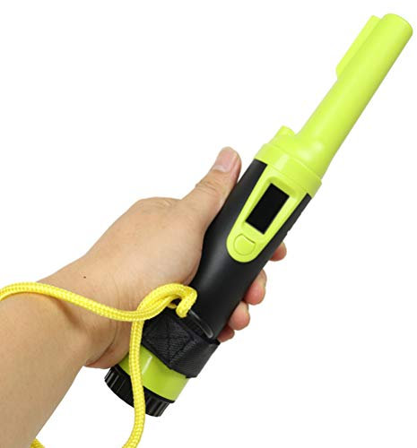 KUANDARMX Sicurezza Metal Detector, Pinpointer Impermeabile IP68, Rilevamento Pinpoint a 360° con LED, Portatile e Alta sensibilità per rilevare tesori Regalo, B