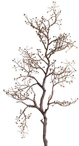 Nova-Nature künstlicher Deko-AST (Pfefferbeerenzweig) groß Farbe: braun