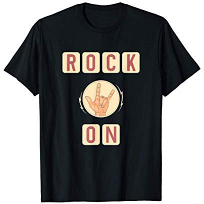 Rocker Hand, Pommesgabel, Geschenk, Rock On, Männer, Frauen T-Shirt