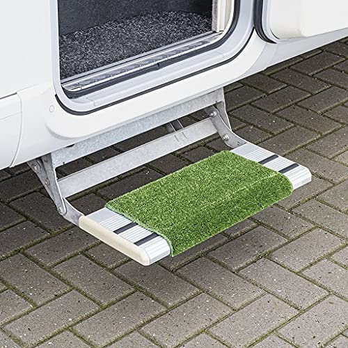 MULTIBROS Paillasson Camping-Car - Tapis Marchepied Caravane Vert